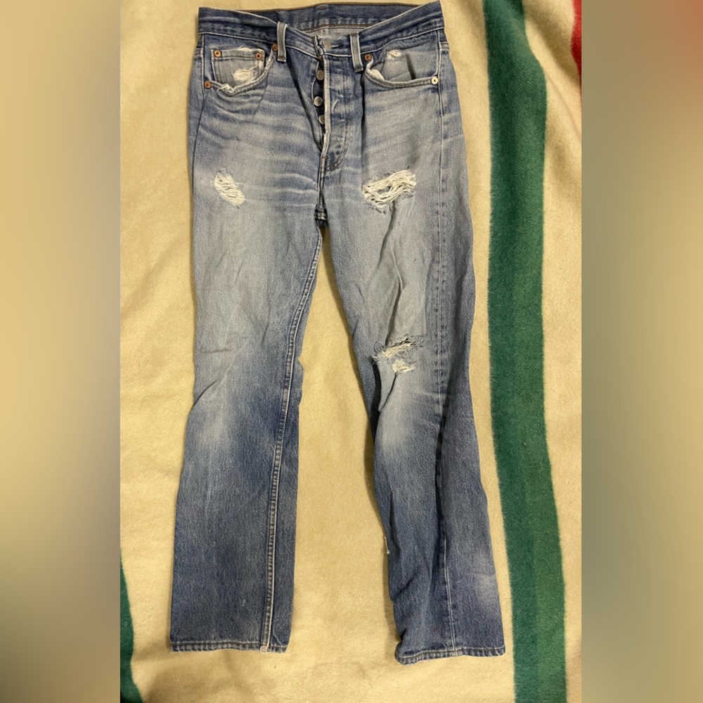 Vintage Levi 501xx distressed